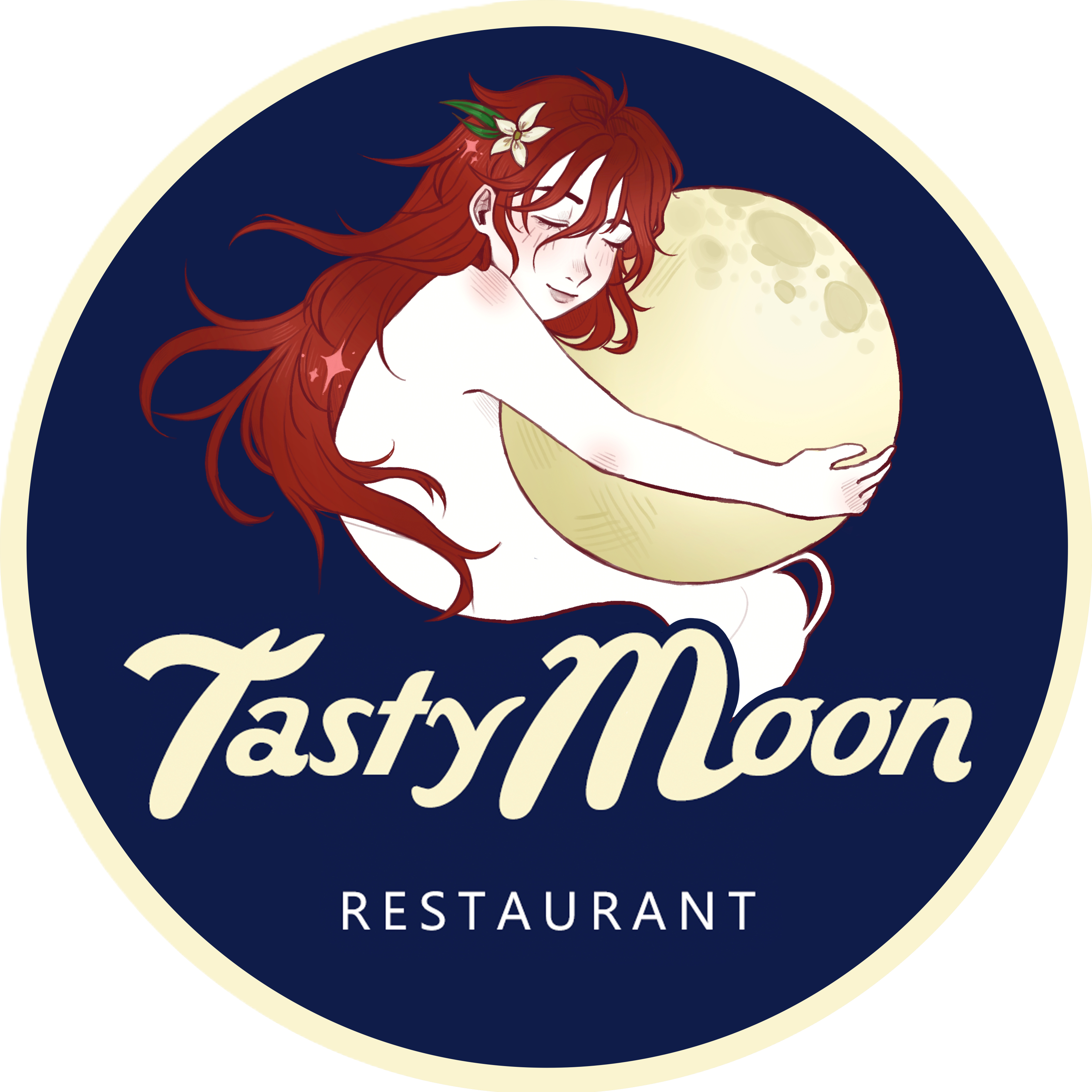 Tasty Moon - Central Logo